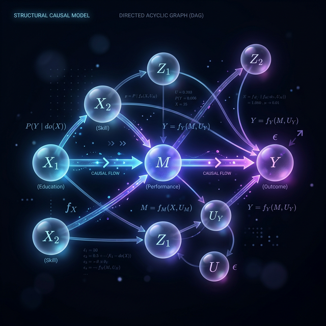 Structural Causal Model Visualization